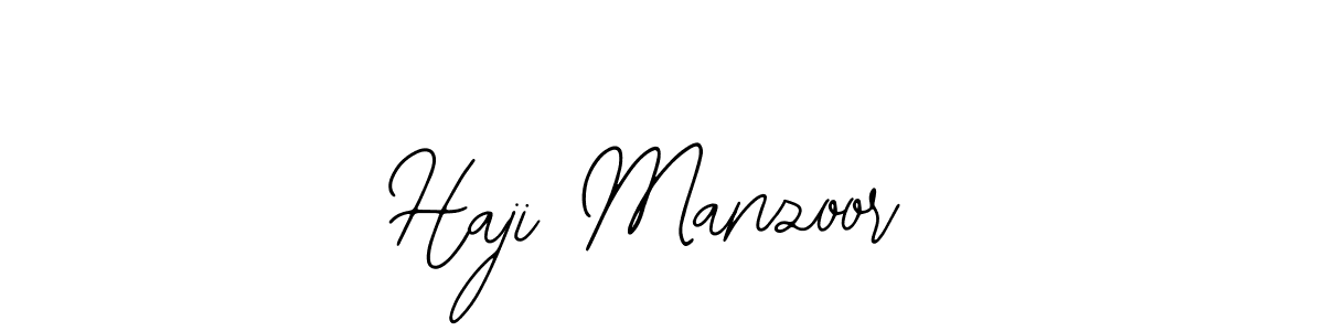 if you are searching for the best signature style for your name Haji Manzoor. so please give up your signature search. here we have designed multiple signature styles  using Bearetta-2O07w. Haji Manzoor signature style 12 images and pictures png