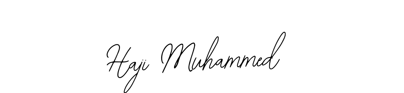 Design your own signature with our free online signature maker. With this signature software, you can create a handwritten (Bearetta-2O07w) signature for name Haji Muhammed. Haji Muhammed signature style 12 images and pictures png