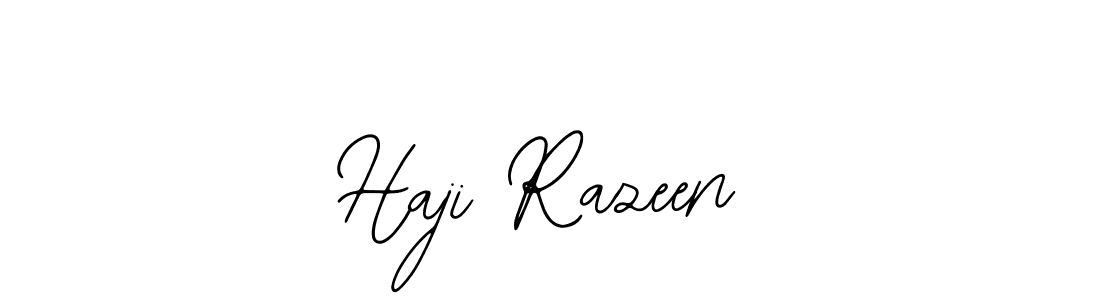 It looks lik you need a new signature style for name Haji Razeen. Design unique handwritten (Bearetta-2O07w) signature with our free signature maker in just a few clicks. Haji Razeen signature style 12 images and pictures png