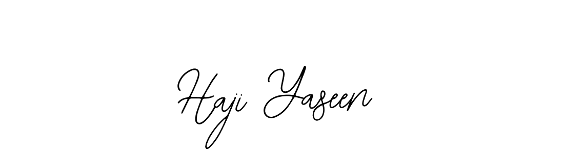 How to make Haji Yaseen signature? Bearetta-2O07w is a professional autograph style. Create handwritten signature for Haji Yaseen name. Haji Yaseen signature style 12 images and pictures png