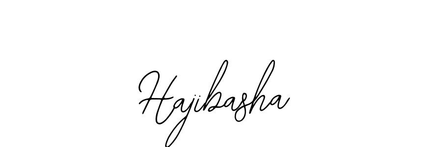 The best way (Bearetta-2O07w) to make a short signature is to pick only two or three words in your name. The name Hajibasha include a total of six letters. For converting this name. Hajibasha signature style 12 images and pictures png