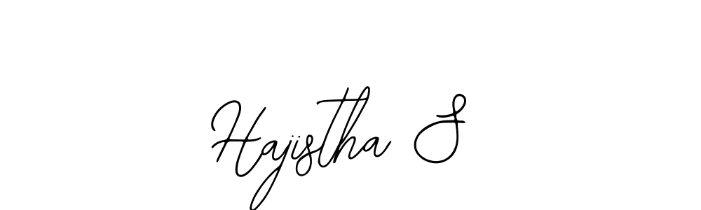 Make a beautiful signature design for name Hajistha S. Use this online signature maker to create a handwritten signature for free. Hajistha S signature style 12 images and pictures png