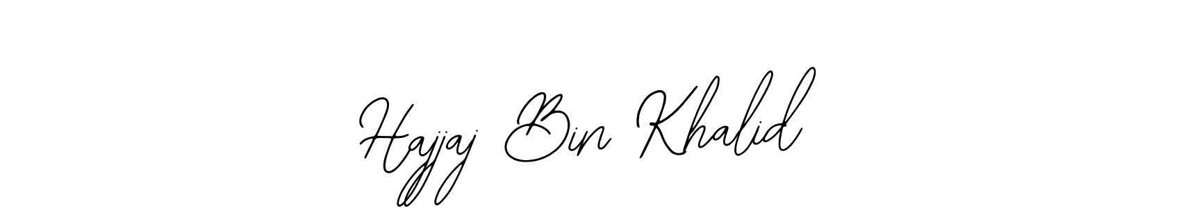 Hajjaj Bin Khalid stylish signature style. Best Handwritten Sign (Bearetta-2O07w) for my name. Handwritten Signature Collection Ideas for my name Hajjaj Bin Khalid. Hajjaj Bin Khalid signature style 12 images and pictures png