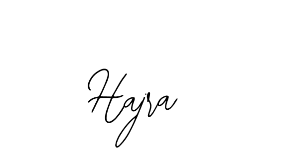 The best way (Bearetta-2O07w) to make a short signature is to pick only two or three words in your name. The name Hajra  include a total of six letters. For converting this name. Hajra  signature style 12 images and pictures png