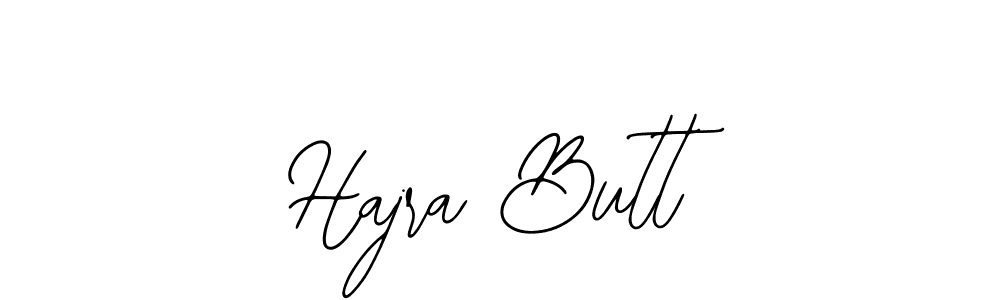How to make Hajra Butt signature? Bearetta-2O07w is a professional autograph style. Create handwritten signature for Hajra Butt name. Hajra Butt signature style 12 images and pictures png