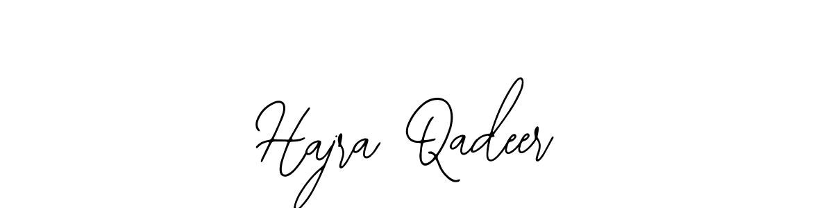 It looks lik you need a new signature style for name Hajra Qadeer. Design unique handwritten (Bearetta-2O07w) signature with our free signature maker in just a few clicks. Hajra Qadeer signature style 12 images and pictures png