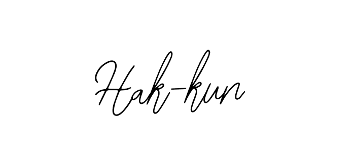 How to make Hak-kun signature? Bearetta-2O07w is a professional autograph style. Create handwritten signature for Hak-kun name. Hak-kun signature style 12 images and pictures png