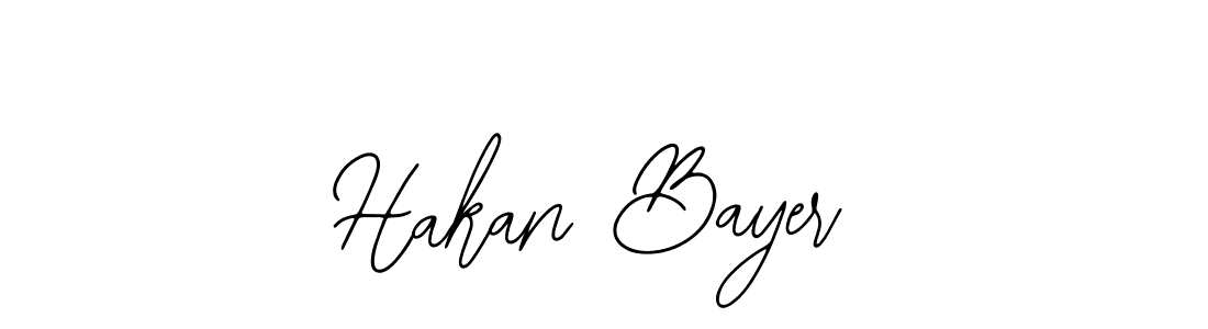 How to make Hakan Bayer name signature. Use Bearetta-2O07w style for creating short signs online. This is the latest handwritten sign. Hakan Bayer signature style 12 images and pictures png