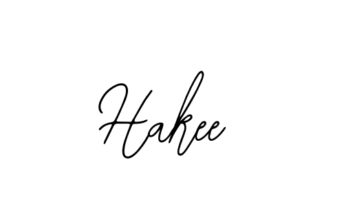 How to make Hakee signature? Bearetta-2O07w is a professional autograph style. Create handwritten signature for Hakee name. Hakee signature style 12 images and pictures png