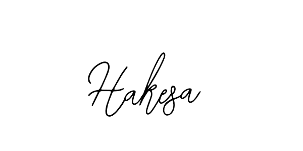 How to make Hakesa signature? Bearetta-2O07w is a professional autograph style. Create handwritten signature for Hakesa name. Hakesa signature style 12 images and pictures png