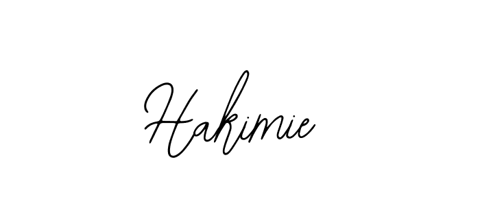 Use a signature maker to create a handwritten signature online. With this signature software, you can design (Bearetta-2O07w) your own signature for name Hakimie. Hakimie signature style 12 images and pictures png