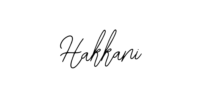 How to make Hakkani name signature. Use Bearetta-2O07w style for creating short signs online. This is the latest handwritten sign. Hakkani signature style 12 images and pictures png