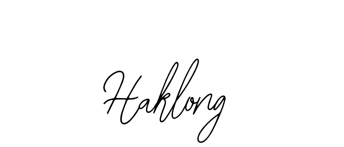 if you are searching for the best signature style for your name Haklong. so please give up your signature search. here we have designed multiple signature styles  using Bearetta-2O07w. Haklong signature style 12 images and pictures png