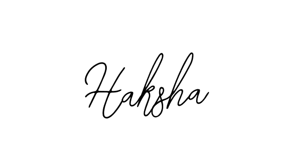 Haksha stylish signature style. Best Handwritten Sign (Bearetta-2O07w) for my name. Handwritten Signature Collection Ideas for my name Haksha. Haksha signature style 12 images and pictures png
