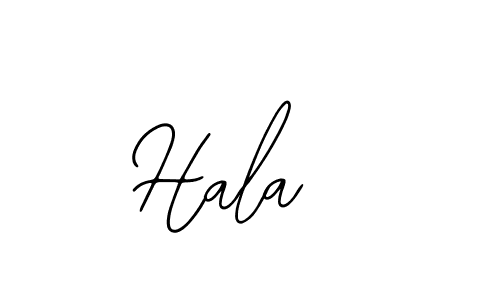 Bearetta-2O07w is a professional signature style that is perfect for those who want to add a touch of class to their signature. It is also a great choice for those who want to make their signature more unique. Get Hala  name to fancy signature for free. Hala  signature style 12 images and pictures png