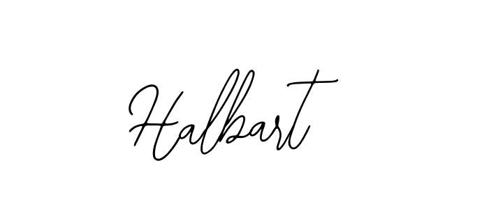 How to make Halbart name signature. Use Bearetta-2O07w style for creating short signs online. This is the latest handwritten sign. Halbart signature style 12 images and pictures png