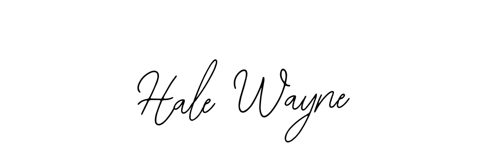 Best and Professional Signature Style for Hale Wayne. Bearetta-2O07w Best Signature Style Collection. Hale Wayne signature style 12 images and pictures png