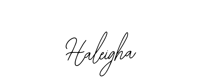 How to make Haleigha signature? Bearetta-2O07w is a professional autograph style. Create handwritten signature for Haleigha name. Haleigha signature style 12 images and pictures png