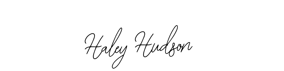 How to make Haley Hudson signature? Bearetta-2O07w is a professional autograph style. Create handwritten signature for Haley Hudson name. Haley Hudson signature style 12 images and pictures png