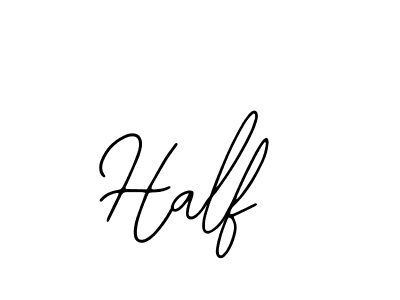 if you are searching for the best signature style for your name Half. so please give up your signature search. here we have designed multiple signature styles  using Bearetta-2O07w. Half signature style 12 images and pictures png