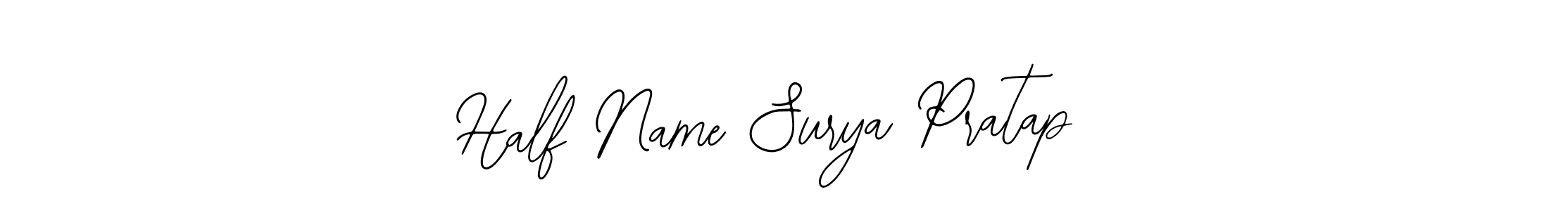 Similarly Bearetta-2O07w is the best handwritten signature design. Signature creator online .You can use it as an online autograph creator for name Half Name Surya Pratap. Half Name Surya Pratap signature style 12 images and pictures png