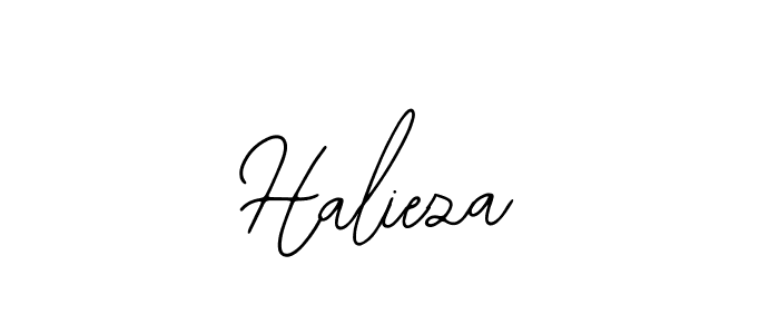 How to make Halieza signature? Bearetta-2O07w is a professional autograph style. Create handwritten signature for Halieza name. Halieza signature style 12 images and pictures png
