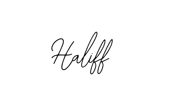 Also we have Haliff name is the best signature style. Create professional handwritten signature collection using Bearetta-2O07w autograph style. Haliff signature style 12 images and pictures png