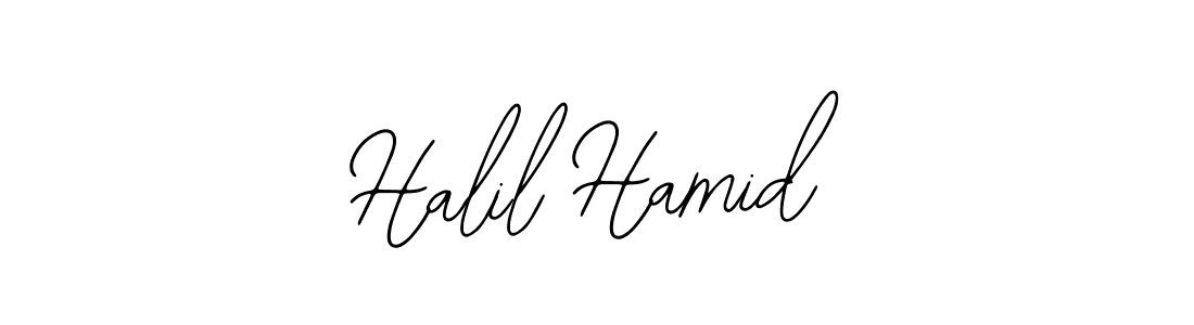 Bearetta-2O07w is a professional signature style that is perfect for those who want to add a touch of class to their signature. It is also a great choice for those who want to make their signature more unique. Get Halil Hamid name to fancy signature for free. Halil Hamid signature style 12 images and pictures png
