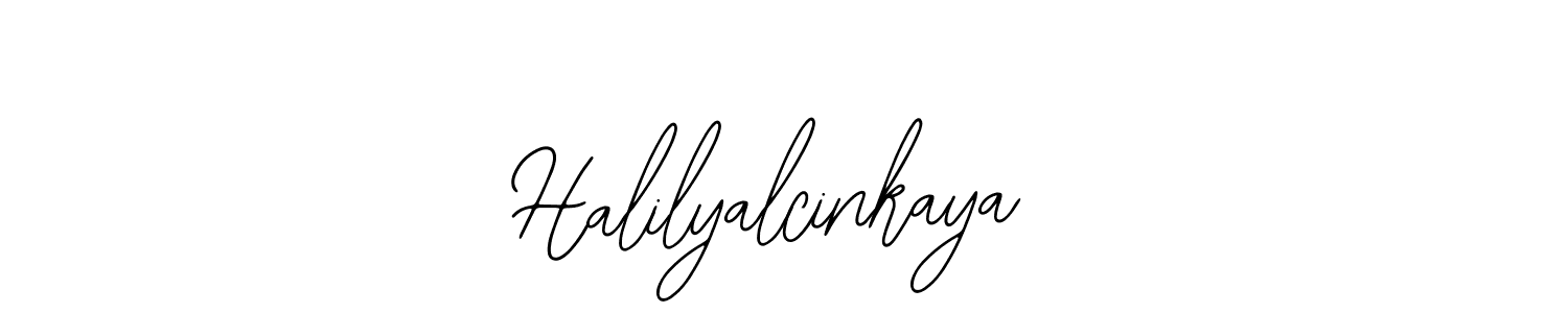 Also we have Halilyalcinkaya name is the best signature style. Create professional handwritten signature collection using Bearetta-2O07w autograph style. Halilyalcinkaya signature style 12 images and pictures png