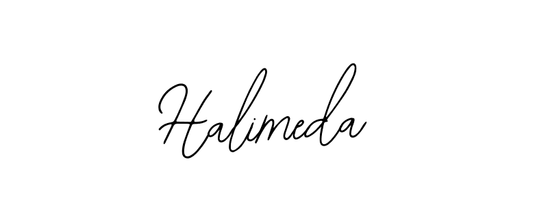 if you are searching for the best signature style for your name Halimeda. so please give up your signature search. here we have designed multiple signature styles  using Bearetta-2O07w. Halimeda signature style 12 images and pictures png