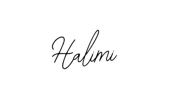 How to make Halimi name signature. Use Bearetta-2O07w style for creating short signs online. This is the latest handwritten sign. Halimi signature style 12 images and pictures png