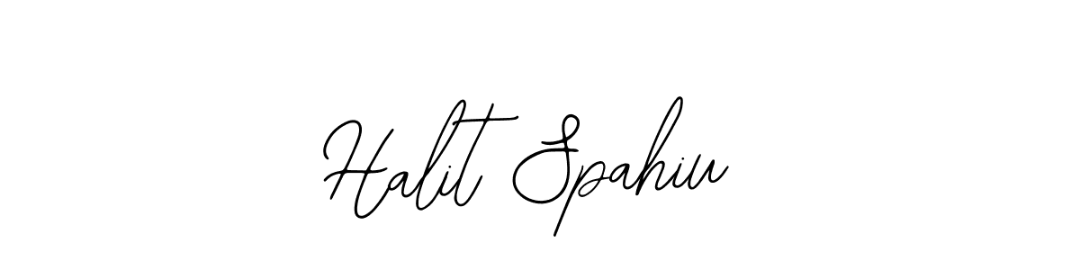 You can use this online signature creator to create a handwritten signature for the name Halit Spahiu. This is the best online autograph maker. Halit Spahiu signature style 12 images and pictures png