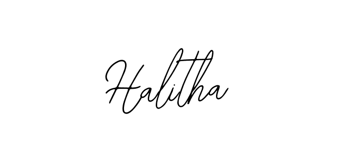 Bearetta-2O07w is a professional signature style that is perfect for those who want to add a touch of class to their signature. It is also a great choice for those who want to make their signature more unique. Get Halitha name to fancy signature for free. Halitha signature style 12 images and pictures png