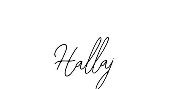 Design your own signature with our free online signature maker. With this signature software, you can create a handwritten (Bearetta-2O07w) signature for name Hallaj. Hallaj signature style 12 images and pictures png