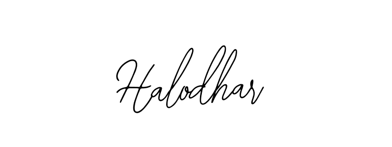 if you are searching for the best signature style for your name Halodhar. so please give up your signature search. here we have designed multiple signature styles  using Bearetta-2O07w. Halodhar signature style 12 images and pictures png