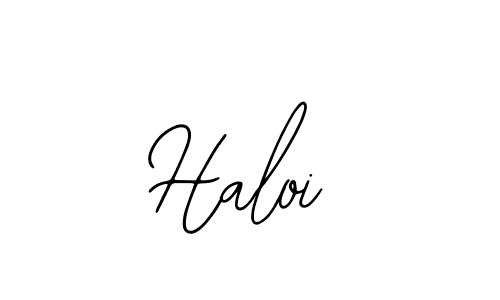 Make a beautiful signature design for name Haloi. Use this online signature maker to create a handwritten signature for free. Haloi signature style 12 images and pictures png