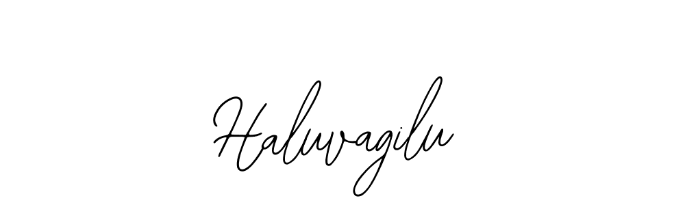 Bearetta-2O07w is a professional signature style that is perfect for those who want to add a touch of class to their signature. It is also a great choice for those who want to make their signature more unique. Get Haluvagilu name to fancy signature for free. Haluvagilu signature style 12 images and pictures png