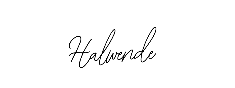 You should practise on your own different ways (Bearetta-2O07w) to write your name (Halwende) in signature. don't let someone else do it for you. Halwende signature style 12 images and pictures png