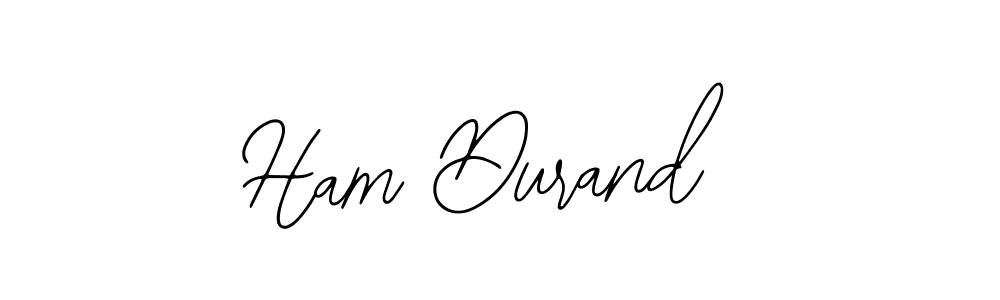 Ham Durand stylish signature style. Best Handwritten Sign (Bearetta-2O07w) for my name. Handwritten Signature Collection Ideas for my name Ham Durand. Ham Durand signature style 12 images and pictures png