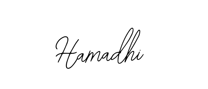Make a beautiful signature design for name Hamadhi. With this signature (Bearetta-2O07w) style, you can create a handwritten signature for free. Hamadhi signature style 12 images and pictures png