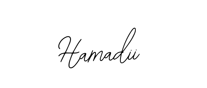 Make a beautiful signature design for name Hamadii. With this signature (Bearetta-2O07w) style, you can create a handwritten signature for free. Hamadii signature style 12 images and pictures png