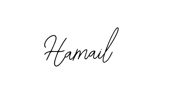 Make a beautiful signature design for name Hamail. Use this online signature maker to create a handwritten signature for free. Hamail signature style 12 images and pictures png