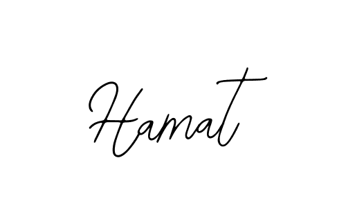 How to make Hamat name signature. Use Bearetta-2O07w style for creating short signs online. This is the latest handwritten sign. Hamat signature style 12 images and pictures png