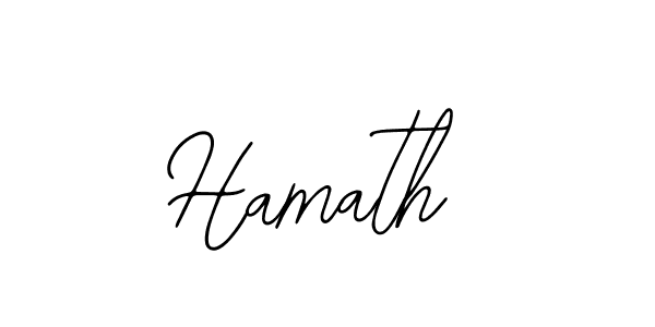 Hamath stylish signature style. Best Handwritten Sign (Bearetta-2O07w) for my name. Handwritten Signature Collection Ideas for my name Hamath. Hamath signature style 12 images and pictures png