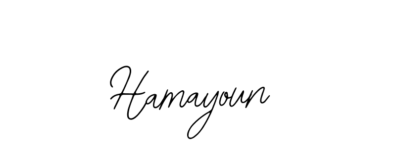 Use a signature maker to create a handwritten signature online. With this signature software, you can design (Bearetta-2O07w) your own signature for name Hamayoun. Hamayoun signature style 12 images and pictures png