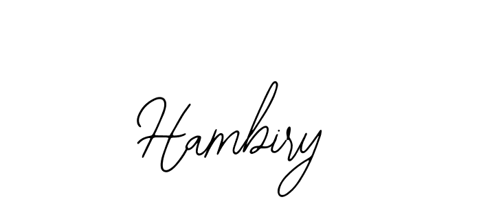 It looks lik you need a new signature style for name Hambiry. Design unique handwritten (Bearetta-2O07w) signature with our free signature maker in just a few clicks. Hambiry signature style 12 images and pictures png