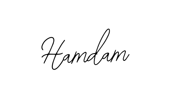 Best and Professional Signature Style for Hamdam. Bearetta-2O07w Best Signature Style Collection. Hamdam signature style 12 images and pictures png