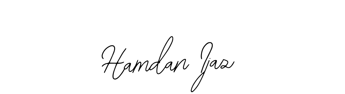 Make a short Hamdan Ijaz signature style. Manage your documents anywhere anytime using Bearetta-2O07w. Create and add eSignatures, submit forms, share and send files easily. Hamdan Ijaz signature style 12 images and pictures png