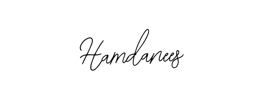 You should practise on your own different ways (Bearetta-2O07w) to write your name (Hamdanees) in signature. don't let someone else do it for you. Hamdanees signature style 12 images and pictures png