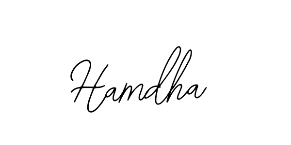 Also we have Hamdha name is the best signature style. Create professional handwritten signature collection using Bearetta-2O07w autograph style. Hamdha signature style 12 images and pictures png